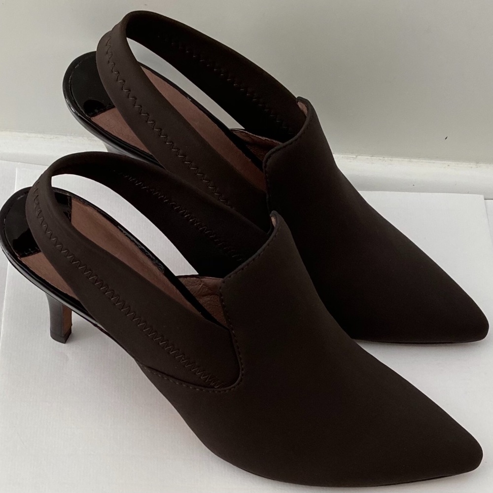 Donald J. Pliner Time Slingback Boot Espresso, Size 8M